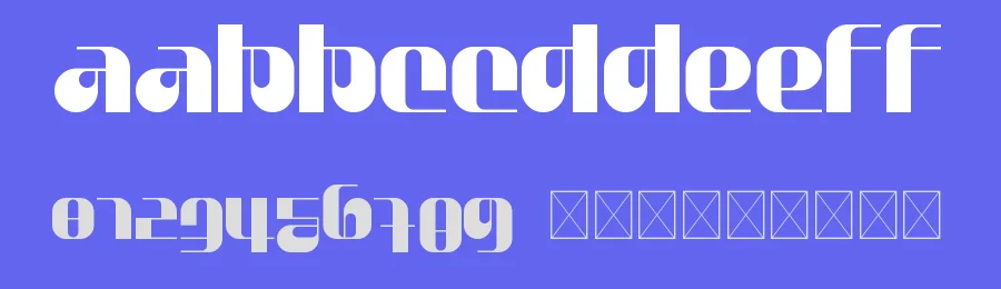 Crescent by frongile — Display Font — thumbnail 3
