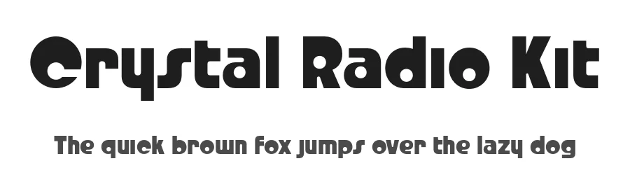 Crystal Radio Kit