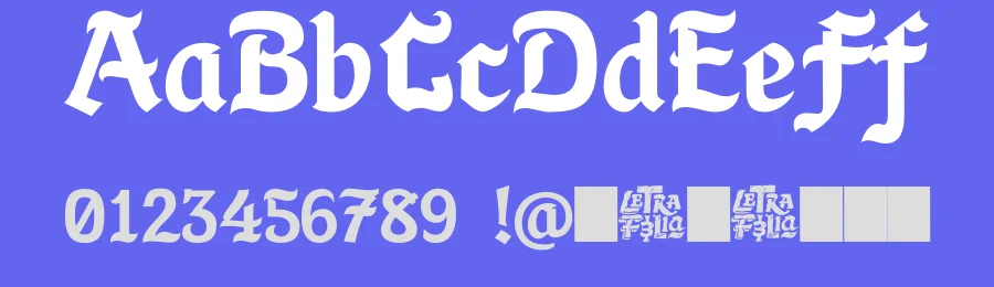 Cuasigothic — Script Handwritten Font — thumbnail 3