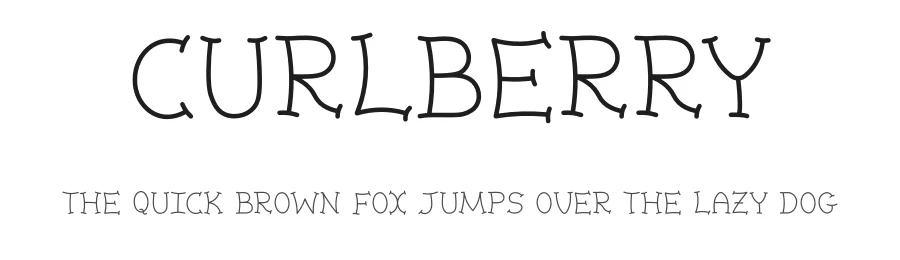 Curlberry by Pabasar — Script Handwritten Font