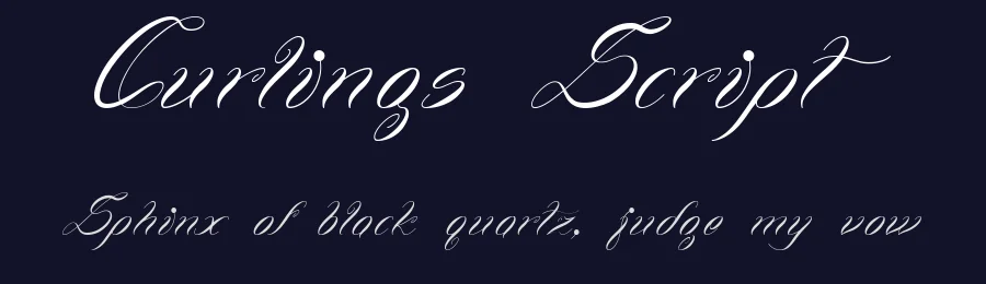 Curlings Script by Krunoslav Šokić — Script Handwritten Font — thumbnail 2