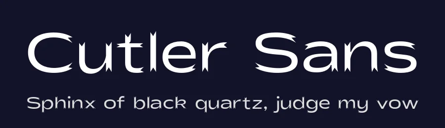 Cutler Sans by Laire Banyu Sandi Pawenang — Sans Serif Font — thumbnail 2