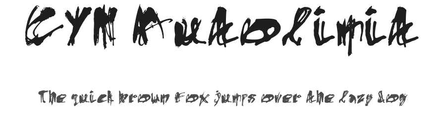 CYN Autolimit by ptrs_0 — Script Handwritten Font