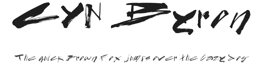 CYN Byron by ptrs_0 — Script Handwritten Font