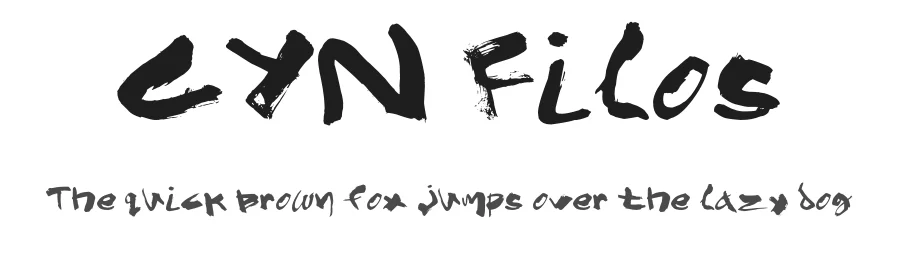 CYN Filos by Ptrs_0 — Script Handwritten Font