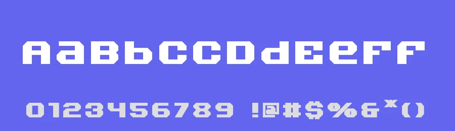 Dacik Push by Maxim Raikov — Display Font — thumbnail 3