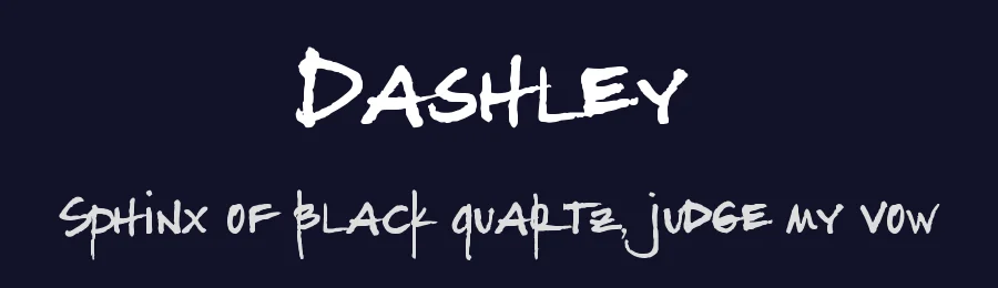 Dashley — Script Handwritten Font — thumbnail 2