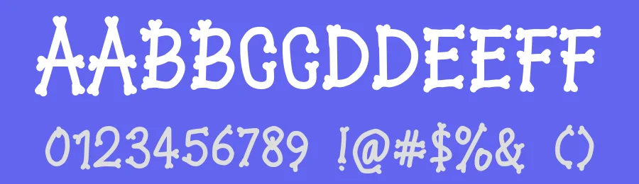 Deadly Bones — Script Handwritten Font — thumbnail 3