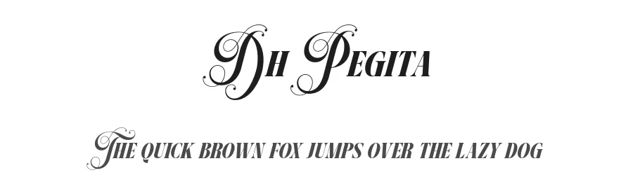 Dh Pegita by Hazzhim Rhurfata โ Serif Font