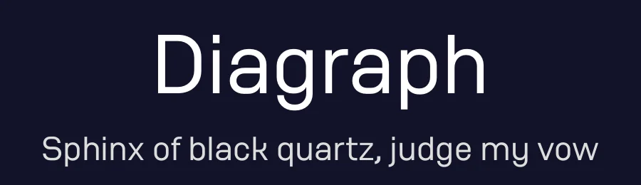 Diagraph by Nazareno Crea & Antonio D'Elisiis — Sans Serif Font — thumbnail 2