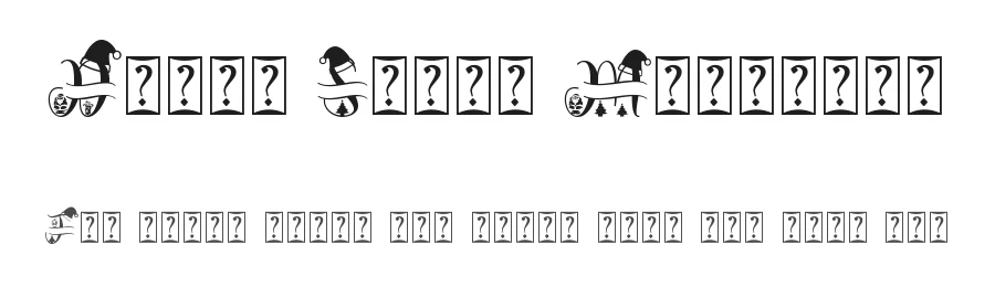 Diary Santa Monogram by Yoga Letter 2021 (Isroni Yoga Prasetya) — Script Handwritten Font