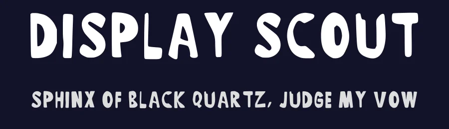 Display Scout — Script Handwritten Font — thumbnail 2
