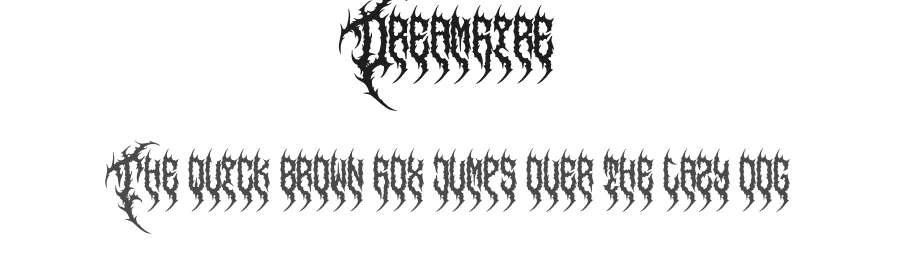 Dreamfire by Rony Rizki Jaya — Display Font