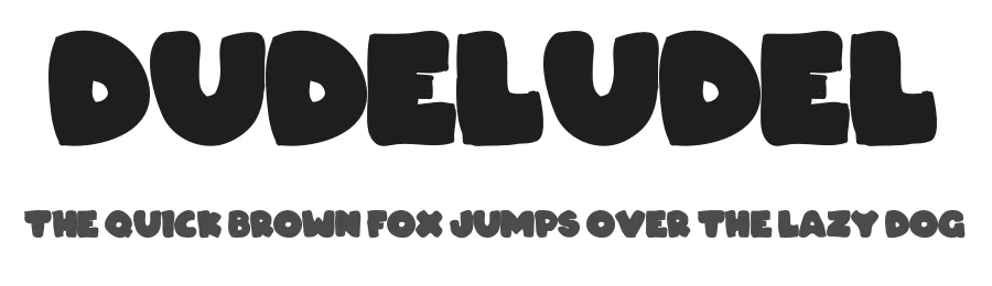 Dudeludel by arendxstudio — Script Handwritten Font