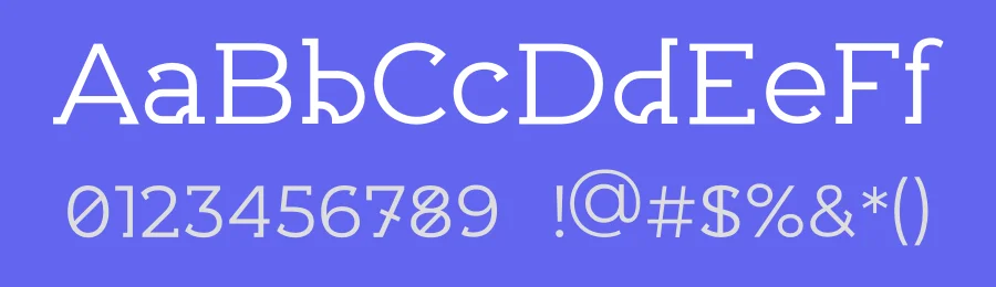 Dzimaa — Slab Serif Font — thumbnail 3