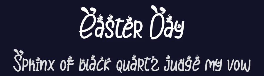 Easter Day by Yoga Letter 2021 (Isroni Yoga Prasetya) — Script Handwritten Font — thumbnail 2