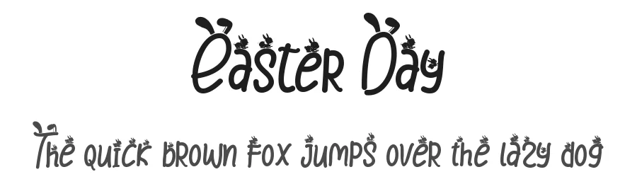 Easter Day by Yoga Letter 2021 (Isroni Yoga Prasetya) — Script Handwritten Font