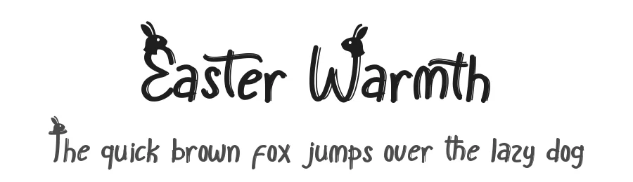 Easter Warmth by Yogaletter 2021 (isroniyoga) — Script Handwritten Font