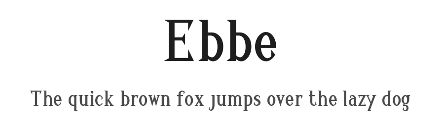 Ebbe