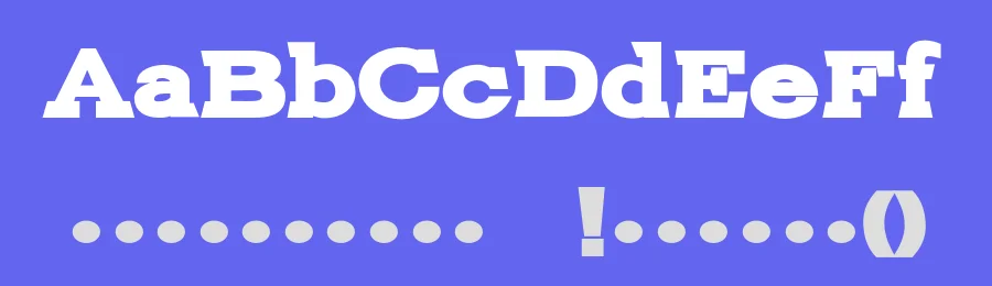 Ebony Slab — Slab Serif Font — thumbnail 3