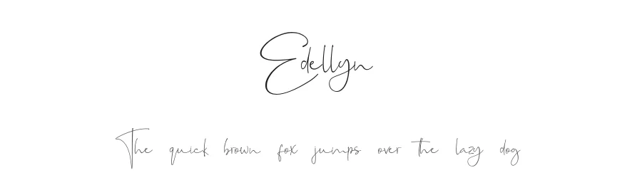 Edellyn by Girinesia 2020 — Script Handwritten Font
