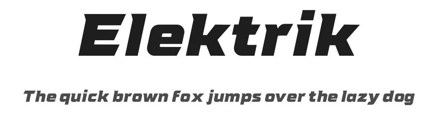 Elektrik