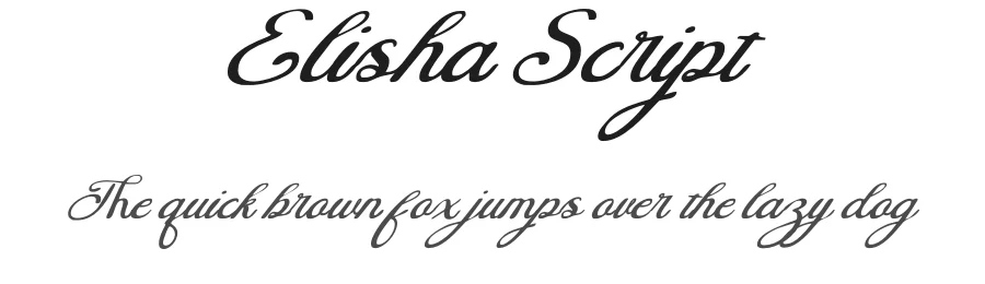 Elisha Script by Gatype — Script Handwritten Font