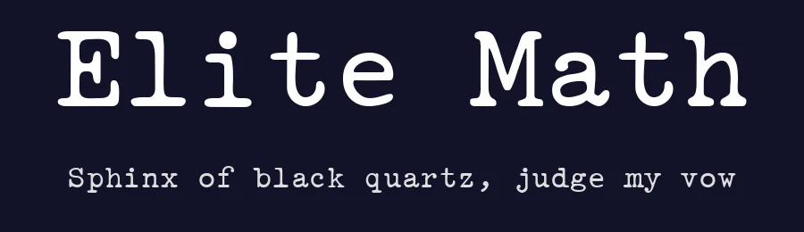 Elite Math — Sans Serif Font — thumbnail 2