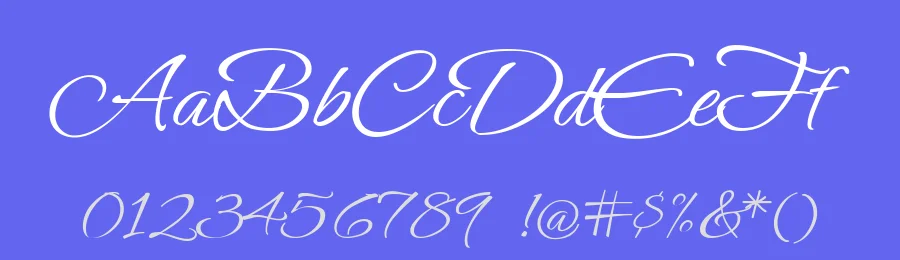 Ephesis by Robert E. Leuschke — Script Handwritten Font — thumbnail 3