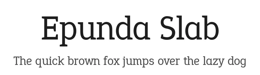 Epunda Slab