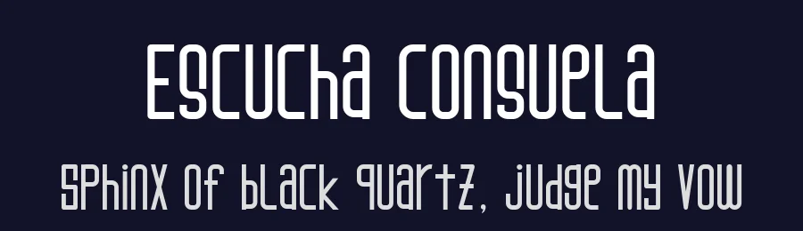 Escucha Consuela — Script Handwritten Font — thumbnail 2
