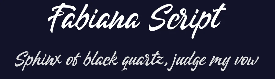 Fabiana Script by hustletter — Script Handwritten Font — thumbnail 2