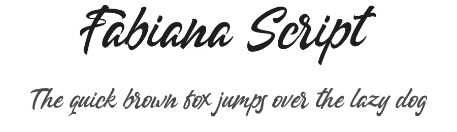 Fabiana Script by hustletter — Script Handwritten Font