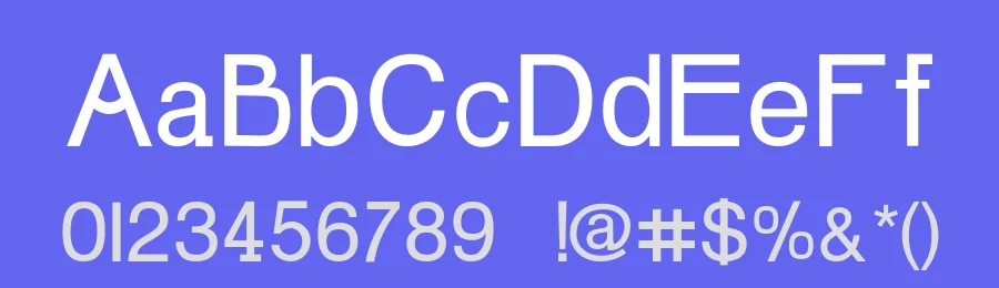 Fairwall Sans by Pavel Bruev — Sans Serif Font — thumbnail 3