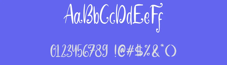 Fairyfine by Amelia Dian Isnaini — Script Handwritten Font — thumbnail 3