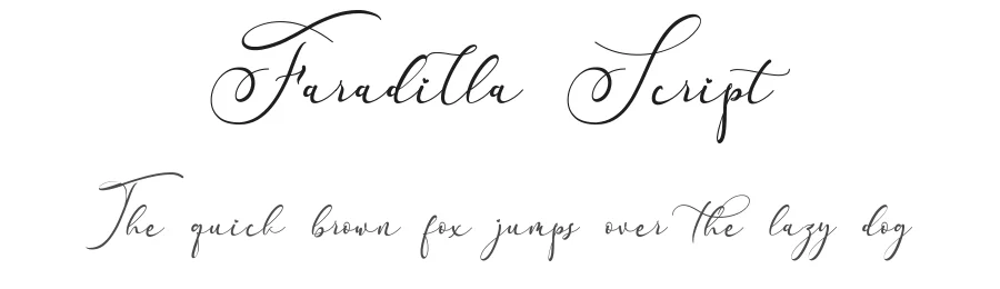 Faradilla Script by Aldedesign 2018 — Script Handwritten Font
