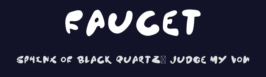 Faucet — Script Handwritten Font — thumbnail 2