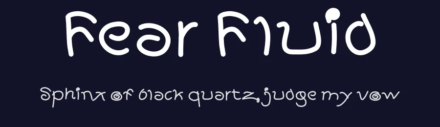 Fear Fluid — Script Handwritten Font — thumbnail 2
