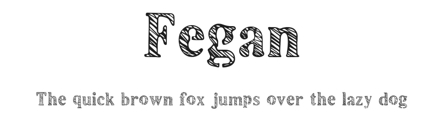 Fegan by Khurasan — Script Handwritten Font