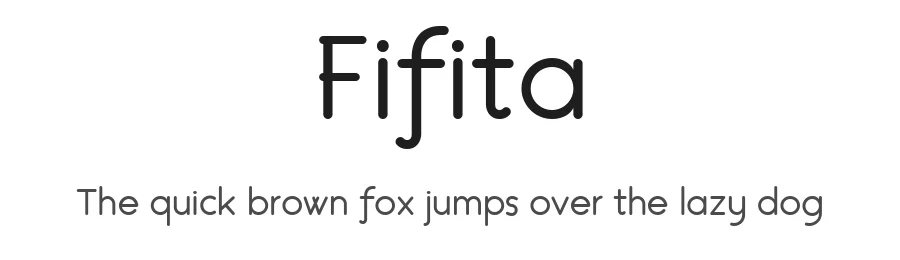 Fifita by Kolcsar Zsolt — Sans Serif Font
