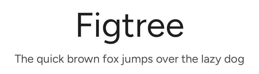 Figtree by Erik Kennedy — Sans Serif Font