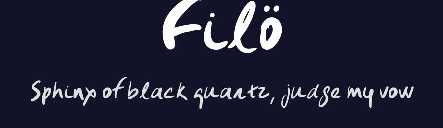 Filö by LilaVert — Script Handwritten Font — thumbnail 2
