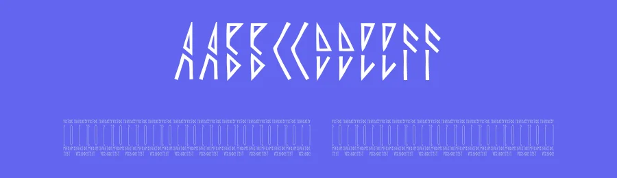 Fjordgard by Viktor Pushkarev — Display Font — thumbnail 3