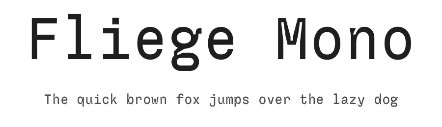 Fliege Mono