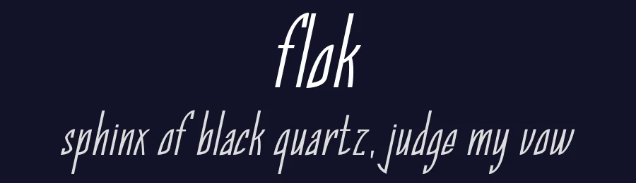 Flok by Erinc Kara — Sans Serif Font — thumbnail 2