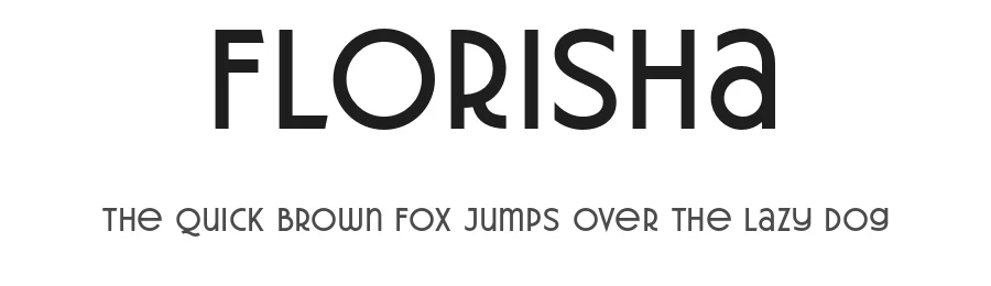Florisha by Ahmad Ramzi Fahruddin — Sans Serif Font
