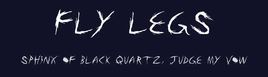Fly Legs by Meredith Stern — Script Handwritten Font — thumbnail 2