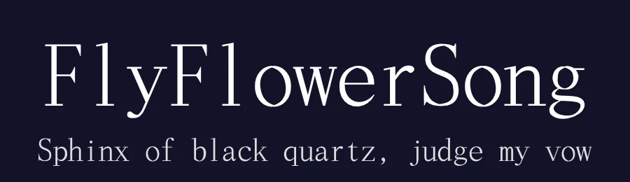 FlyFlowerSong — Serif Font — thumbnail 2