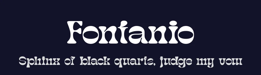 Fontanio by Ardyana Putra — Display Font — thumbnail 2