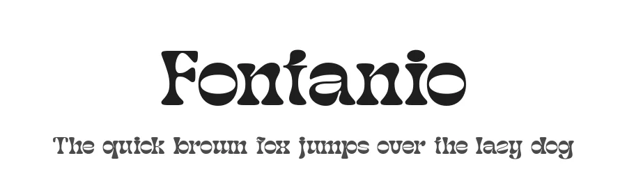 Fontanio by Ardyana Putra — Display Font